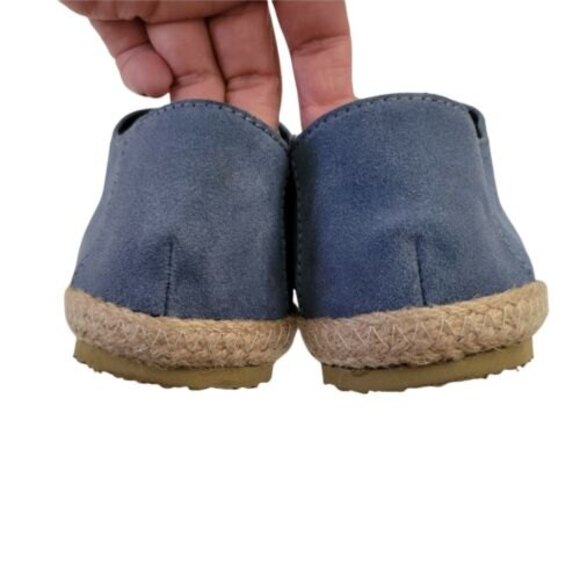 Patara Nomads BLUE Suede recycled material womens Size 9 US - Picture 6 of 10